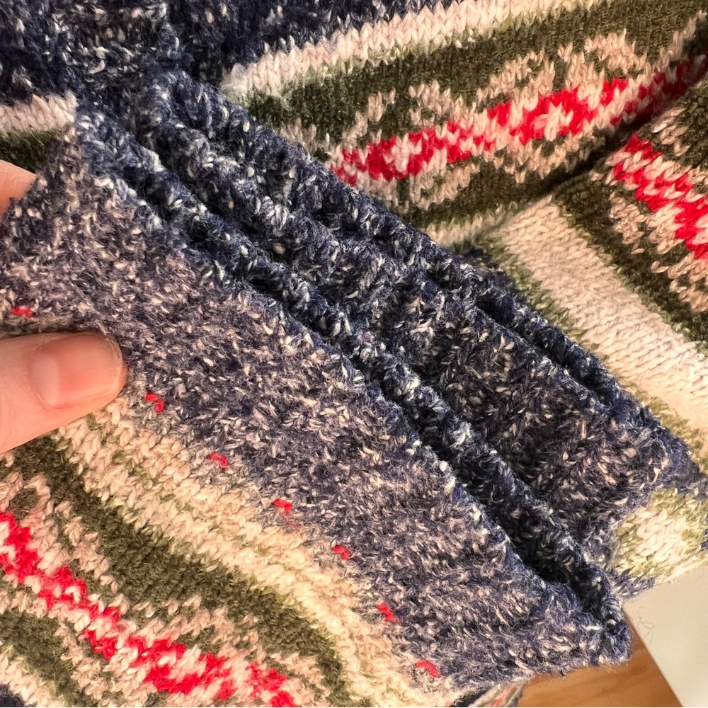 Northern Reflections Multicolor Fairisle Cardigan - Picture 5 of 6